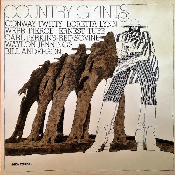 

LP Record VARIOUS - Country Giants COPS7418D12 MCA Coral 1974 Germany Folk Used