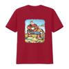 Desperate Dan T Shirt Vintage Comics Streetwear Vintage Washed Designer Clothes Top For Everyday Wear Breathable Comfortable