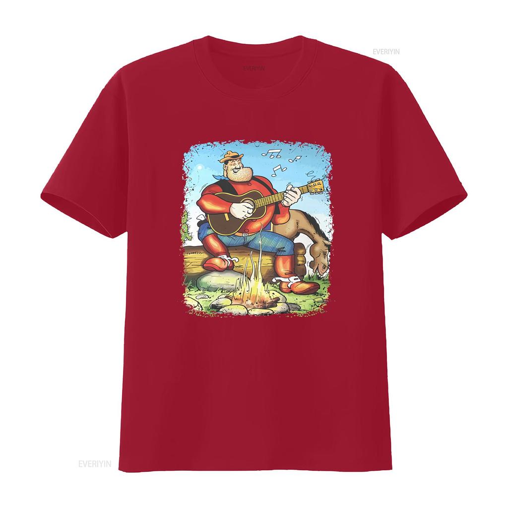 Desperate Dan T Shirt Vintage Comics Streetwear Vintage Washed Designer Clothes Top For Everyday Wear Breathable Comfortable