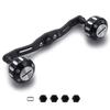 HEIGHTEN Reel Handle 130mm (Black & Silver) HT07802