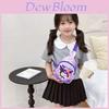 Kuromi Melody Hello Kitty Print Kids Cartoon Chest Bag With Polyester Lining For Daily Use