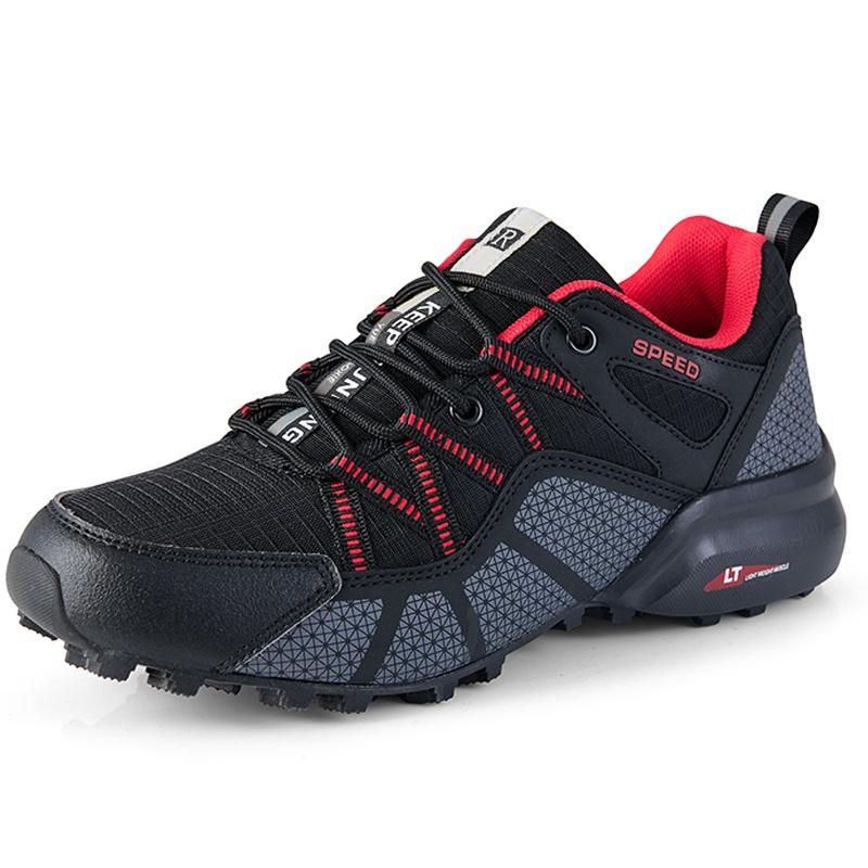 Men Outdoor Lockless Bicycle Shoes,Breathable And Comfortable,Non-slip And Wear-resistant,Suitable For Flat Bicycles and Hiking