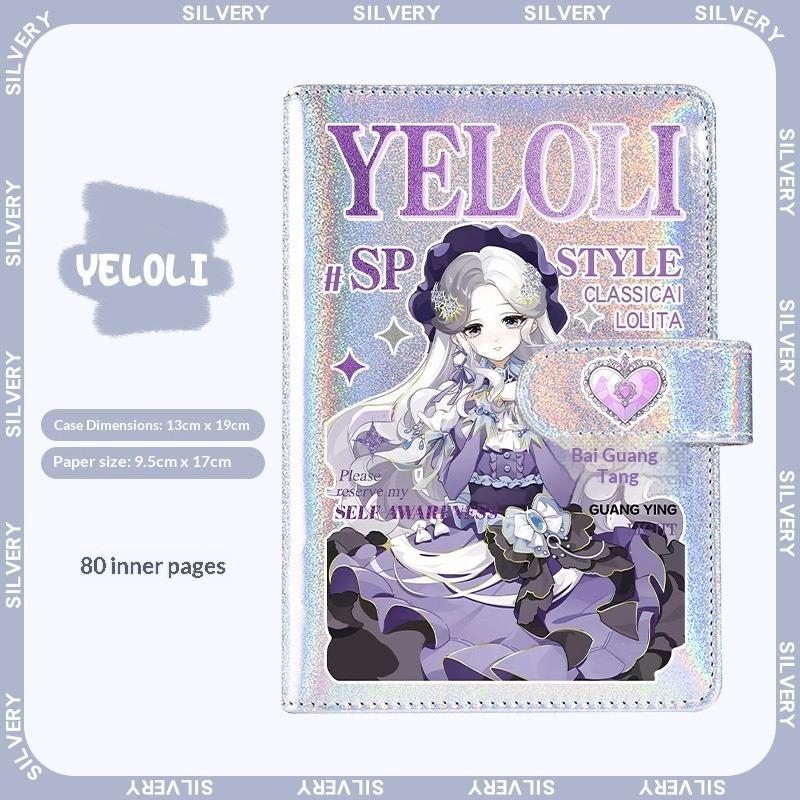 Cartoon Cute Handbook Student Diary Notes Notebook Supplies Stationery Loose-leaf Book