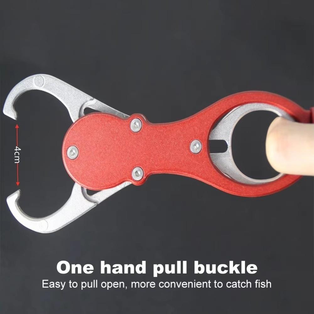 Aluminum Zinc Zinc Alloy Fishing Gripper Long Handle Fish Holder Professional Fish Holder