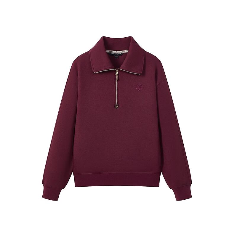 Teenie Weenie Bear Women's Half-Zip Pullover Sweatshirt