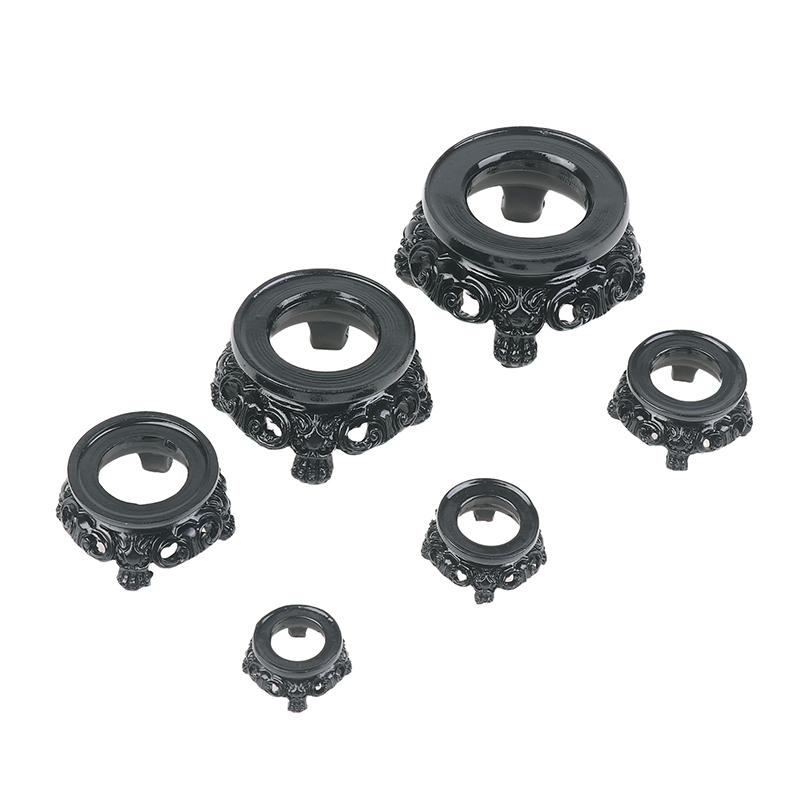 Vintage Crystal Balls Base Resin Sphere Support Display Stand Desktop Ornament Fixed Seat Home Decoration Accessories