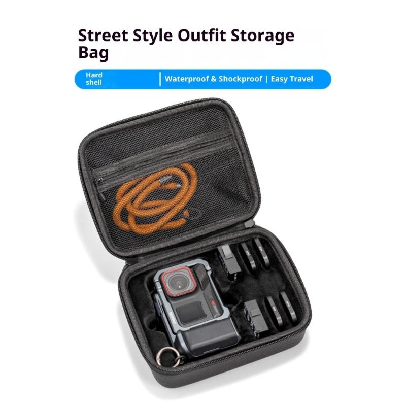 Bolsa de Armazenamento Resistente à Água para Equipamento de Câmera de Uso Pesado Maleta Rígida Resistente a Impactos para Câmera Esportiva Pro2 Bolsa de Transporte