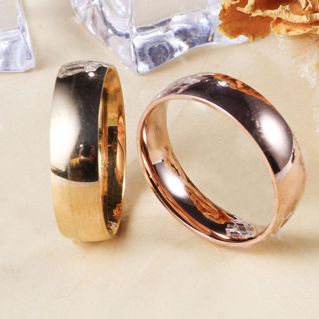 Ring Simple Steel Daily Stylish All-Match Christmas Halloween Exquisite Rings Jewelry Classic Wedding Engagement