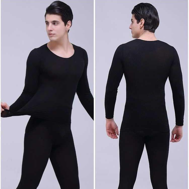 

Комплект термобелья унисекс — тонкий, бесшовный, большого размера для коррекции фигуры и тепла осенью. Simple Packaging