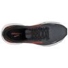 Brooks Ghost 15 Running Shoes Comfortable Non-Slip Low-Top Men sneaker Black Orange 110393-1D-024