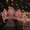 Luxury Baroque Queen Tiaras Elegant Bridal Headwear Zinc Zinc Alloy Princess Crown  Stage Performances