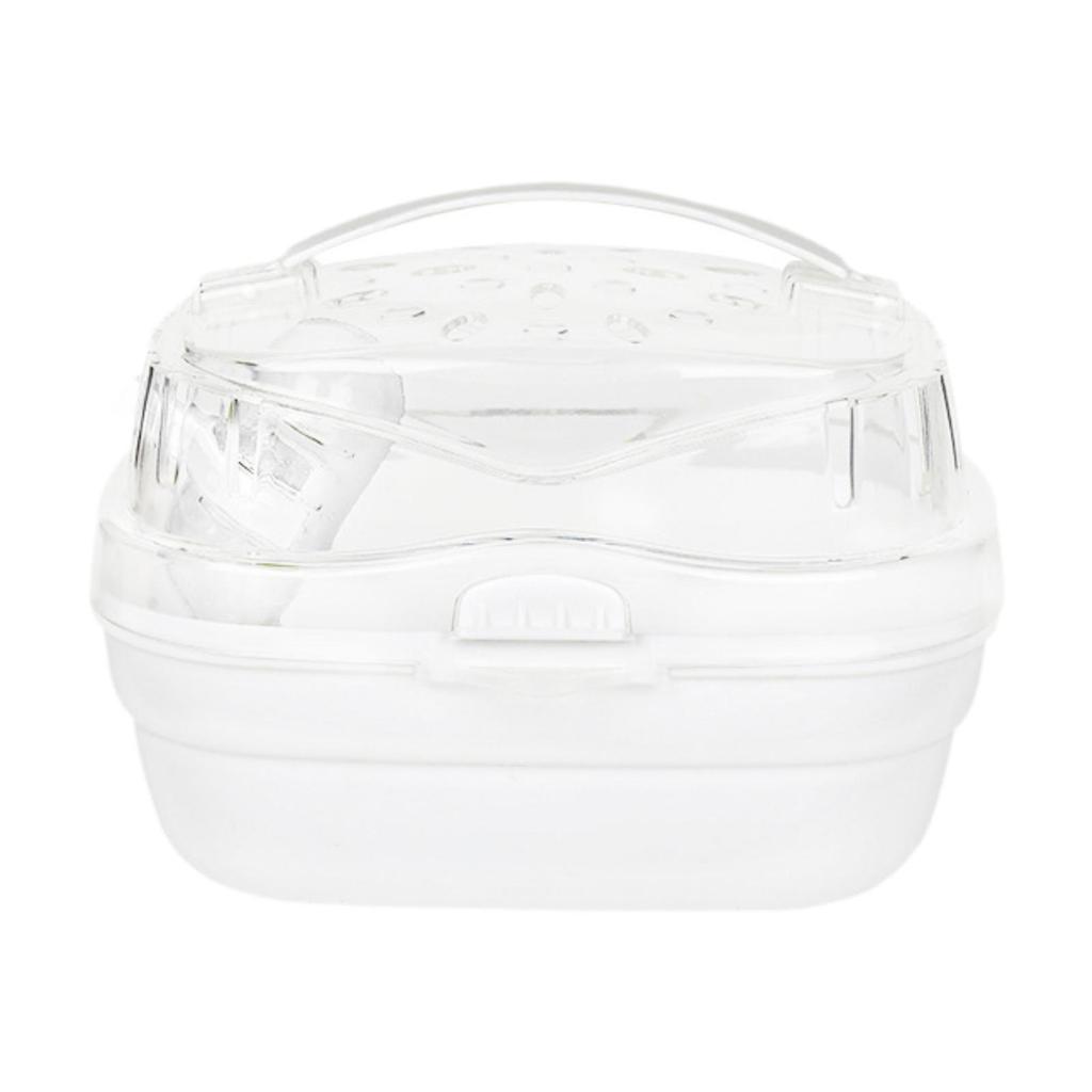 Hamsters Travel Carry Cage Carrying ° Transparent Window Versatile for Hedgehog