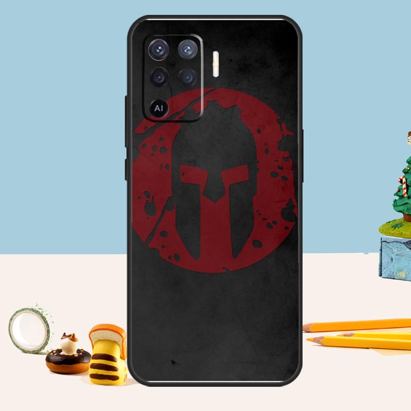 Spartan Case For Oppo A54 A74 A94 A80 A60 A40 A18 A38 A58 A78 A98 A96 A76 A16 A15 A17 A57 A5 A6 Pro