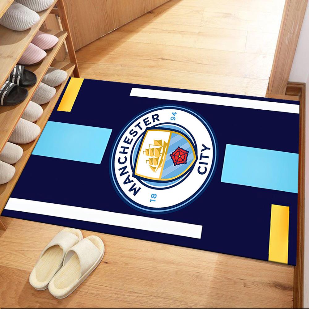 Love Manchester City Fc Square rugs are a great choice for living rooms, bedrooms, home décor, and as gifts.