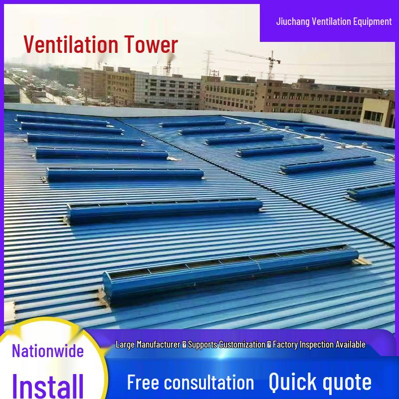 

Ridge Ventilation Louver: Arc, Sloped, Circular Arch, and Through-Ridge Types.