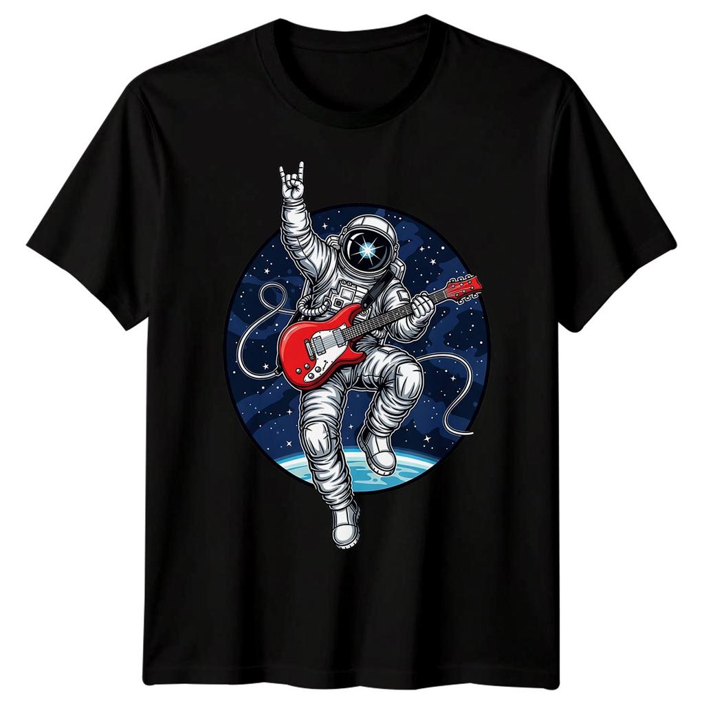 Astronaut Rock Music Space Unisexs TShirt Unisexs Tee Graphic Unisex Tee