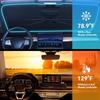 Universal Foldable Car Windshield Sunshade Front Window Sun Protection for SUV Sedan and Van Summer Heat Shield Auto Sun Visor