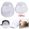 10Pcs Tabletop Baseball Hat Display Rack Inner Support Dome Holder Stand for Home