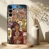 Orthodox Kruis Icoon Kerk Telefoonhoesje Voor Samsung S25,S24,S21,S22,S23,S30,Ultra,S20,Plus,Fe,Lite,Note,10,9,5G Zwarte Cover