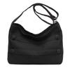 Women's canvas bag new simple solid color large capacity tote bag fashion casual commuter shoulder messenger bag women