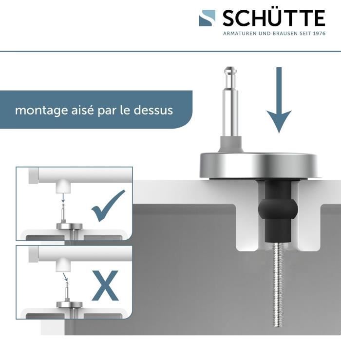 Toilet Seat - Schütte - 82410 - Duroplast - Soft-close System - Detachable Function