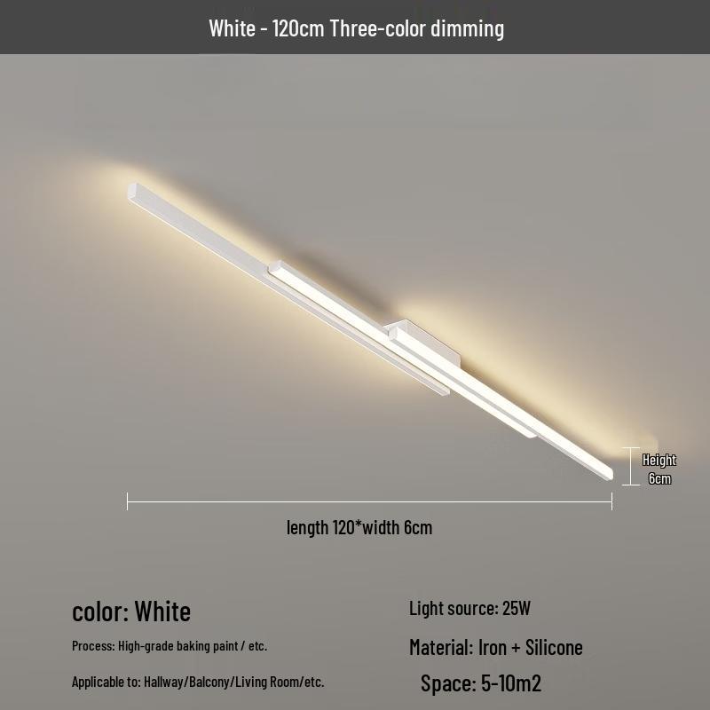 Minimalist Modern LED Ceiling Strip Light