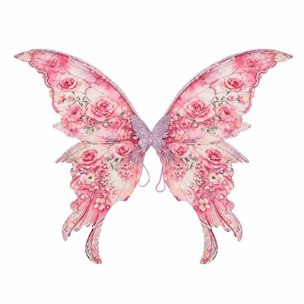 Ailes de Fée Princesse Scintillantes Robe Légère Ailes de Déguisement Cadeaux Aile de Cosplay Elfe Déguisement