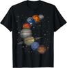 Galaxy Planets Sun Universe Outer Space Science T-Shirt