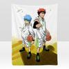 anime KKuroko BBasketball Throw Soft Flannel Blanket for Bed Bedroom Sofa Picnic Throw Skinfriendly Breathable Gift Cover