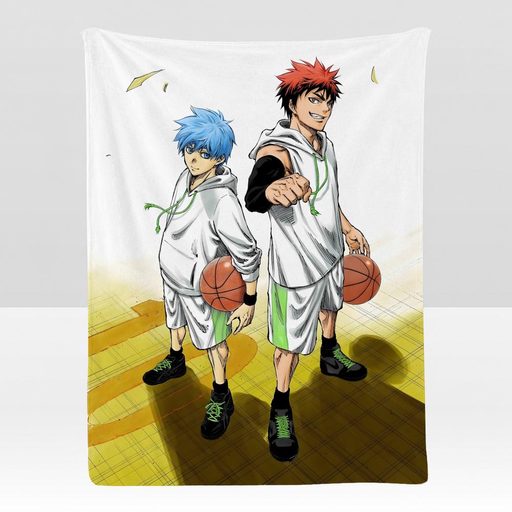 anime KKuroko BBasketball Throw Soft Flannel Blanket for Bed Bedroom Sofa Picnic Throw Skinfriendly Breathable Gift Cover