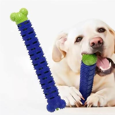 Bite Simulation Bone Grinding Stick Dog Toy Wear-resistant Massage Teeth Cleaning Interactive Advanced TPR Plastic Pet Supplies