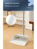Dustpan and Broom Set with Durable Dense Bristles - Efficient Household Cleanup Tool