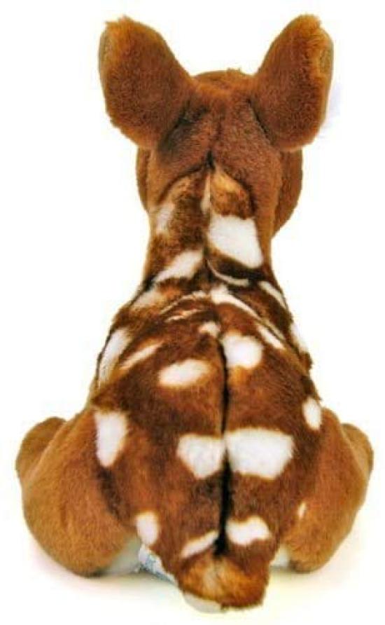 Calorata Sika Deer Plush Toy Animal to the Realistic Deer Animal Baby Toy Doll Gift Present Birthday Christmas Present (Realistic Baby/Soft Touch)