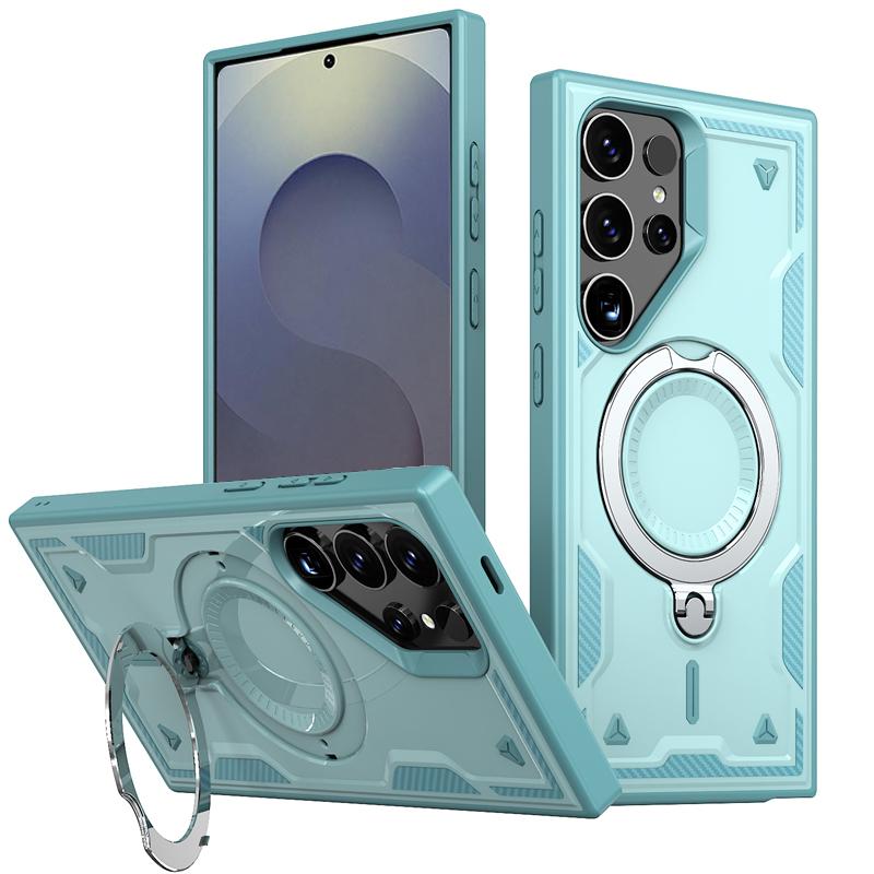 Magnetic Case For Samsung Galaxy S25 S24 S23 S22 Ultra Plus S21 For Magsafe Phone Cases For Samsung S25 EDGE S24 S23 FE Cover