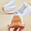 Spring and Summer New Sports Women's Shoes Small Waist Versatile Running Single Shoes Color Matching Casual Thick-soled Breathable Dad Shoes