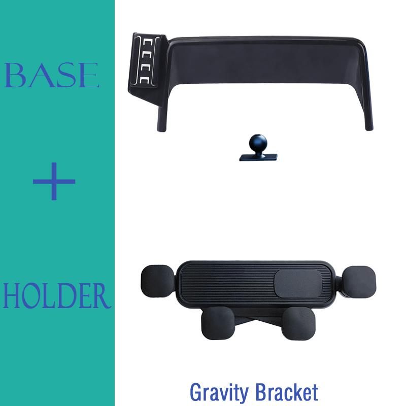 ABHC1 Car Phone Holder For Mazda MX5 MX-5 ND 2016 2017 2018-2021 2022 2023 7-Inch Display Screen Fixed Bracket Wireless Charging Stand