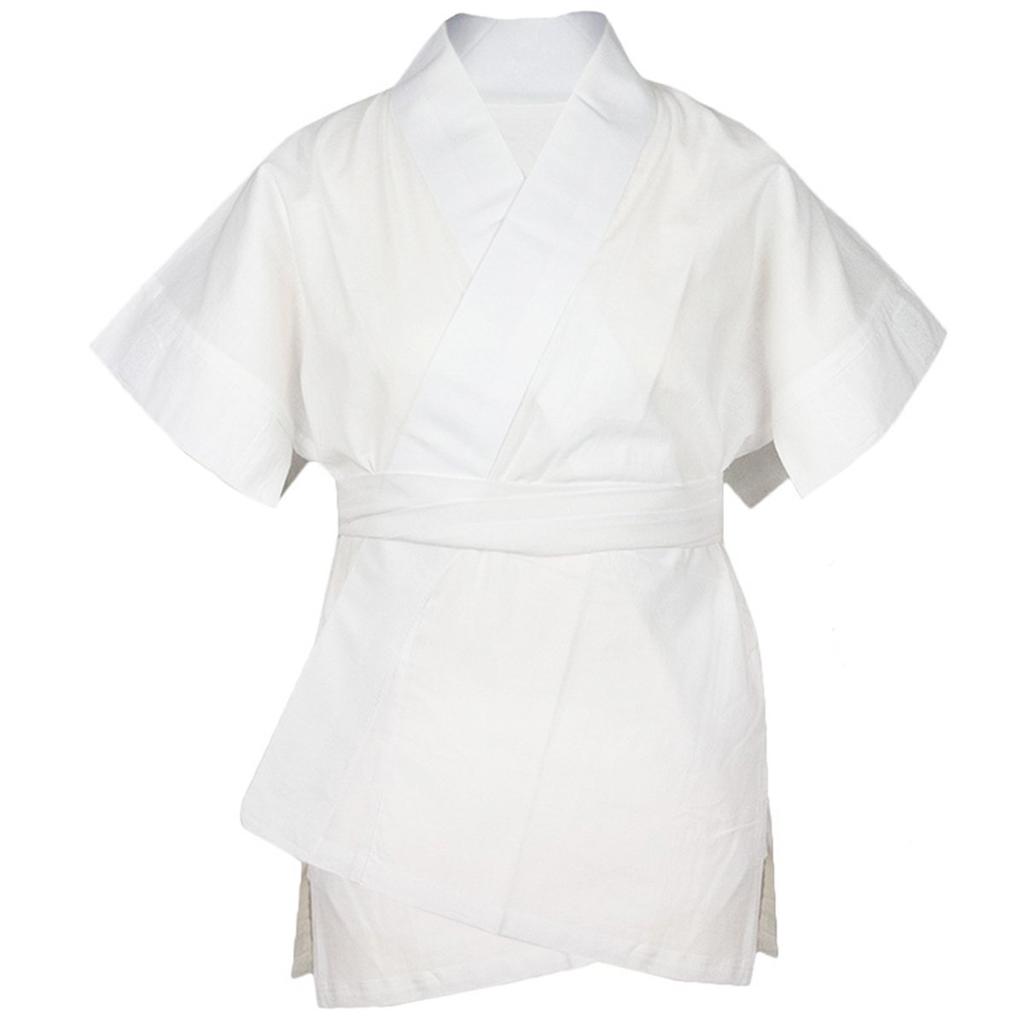 KYOETSU Washable Kimono with Closure Women's Half-Collar Undershirt, All-Year, Half-Collar (L)