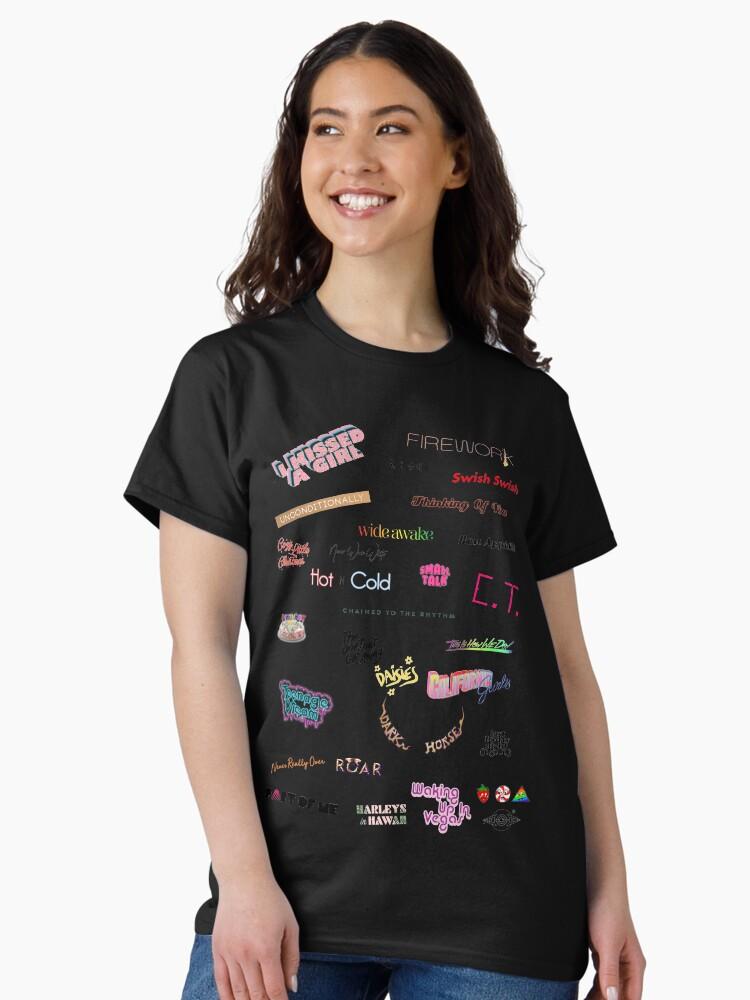 Katy Perry Katy Perry Discography (2008 - 2020) Classic T-Shirt