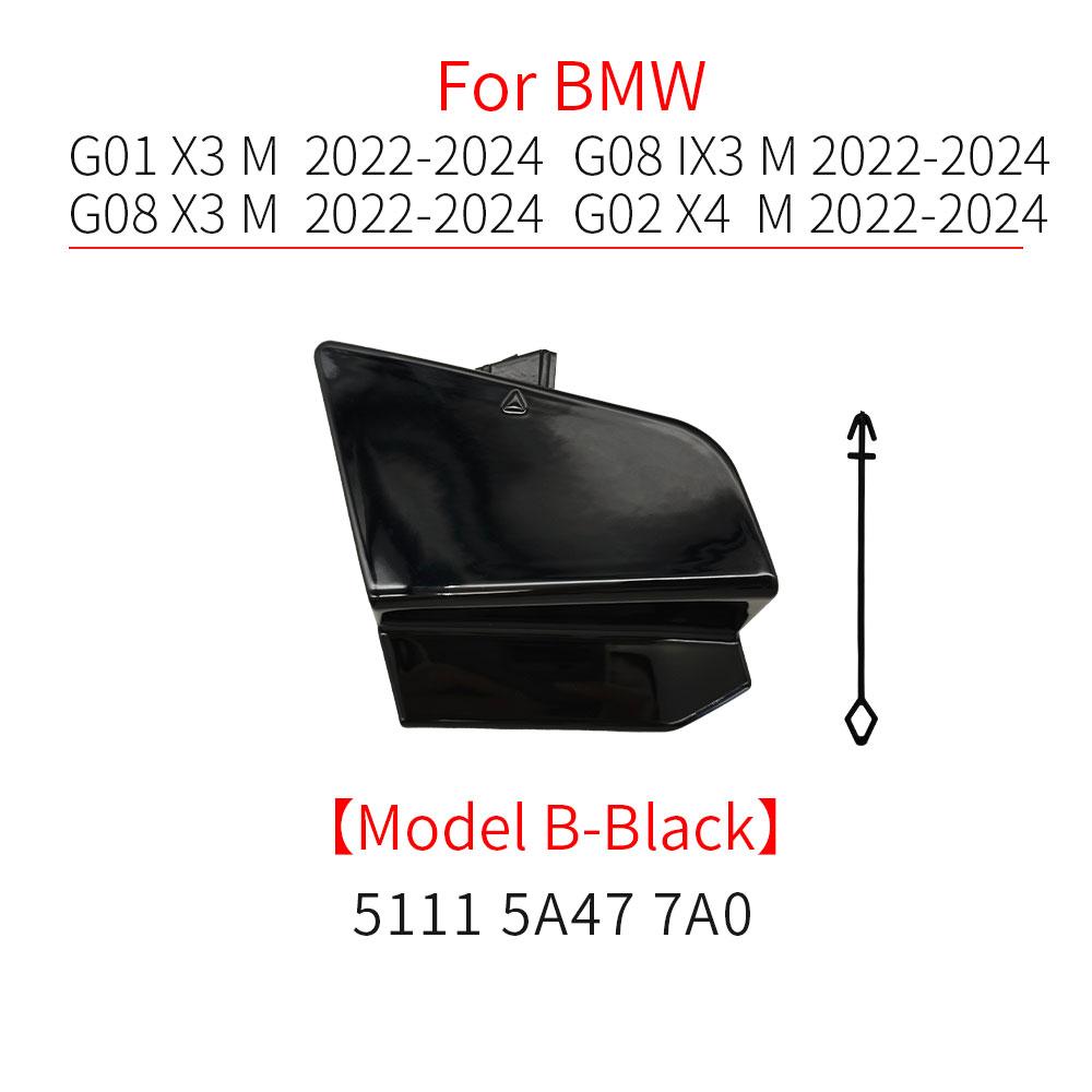 Pro BMW G01 G02 M Sport Krytka oka pro tažení předního nárazníku auta Příslušenství Černá Pro BMW X3 M X4 M Série 2018-2024 51118064606