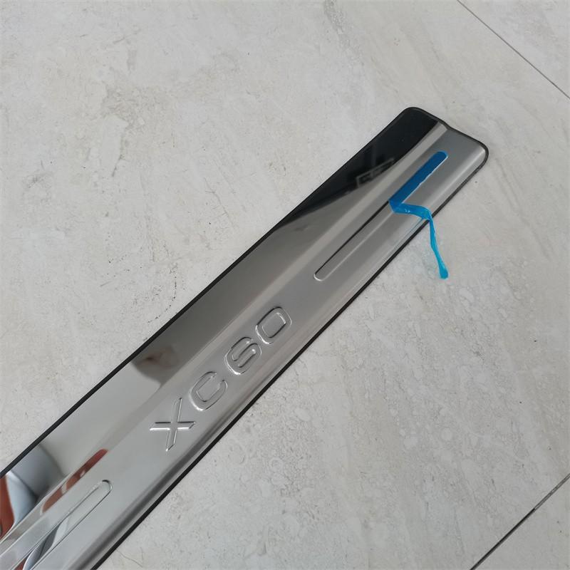 FOR Volvo XC60 2011-2012 2013 2014 2015 2016 2017-2018 2019 Stainless Steel Door Sill Scuff Plate Welcome Pedal Car Accessories