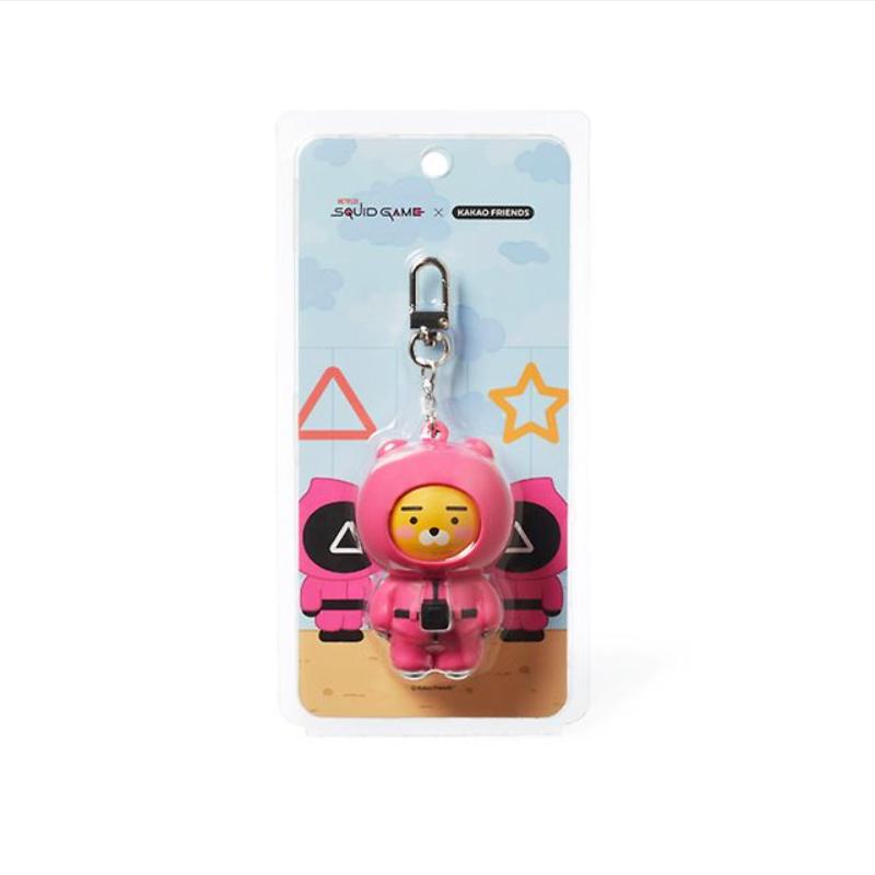 

Netflix Игра в кальмара X Kakao Friends Двигающийся брелок – Райан #1pcs