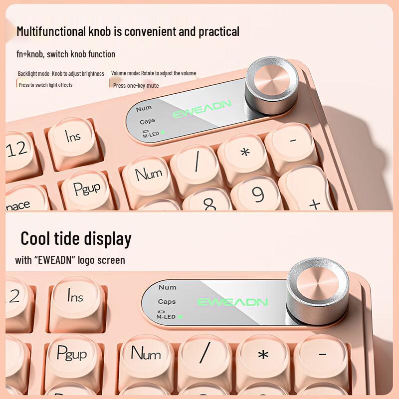 EWEADN V102Air Silent RGB Membrane Keyboard