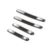 4pcs Universal Car Door Strips Anti Scratch Sticker Carbon Fiber Edge Protective Strips Side Doors Moldings Scuff Trim Stickers
