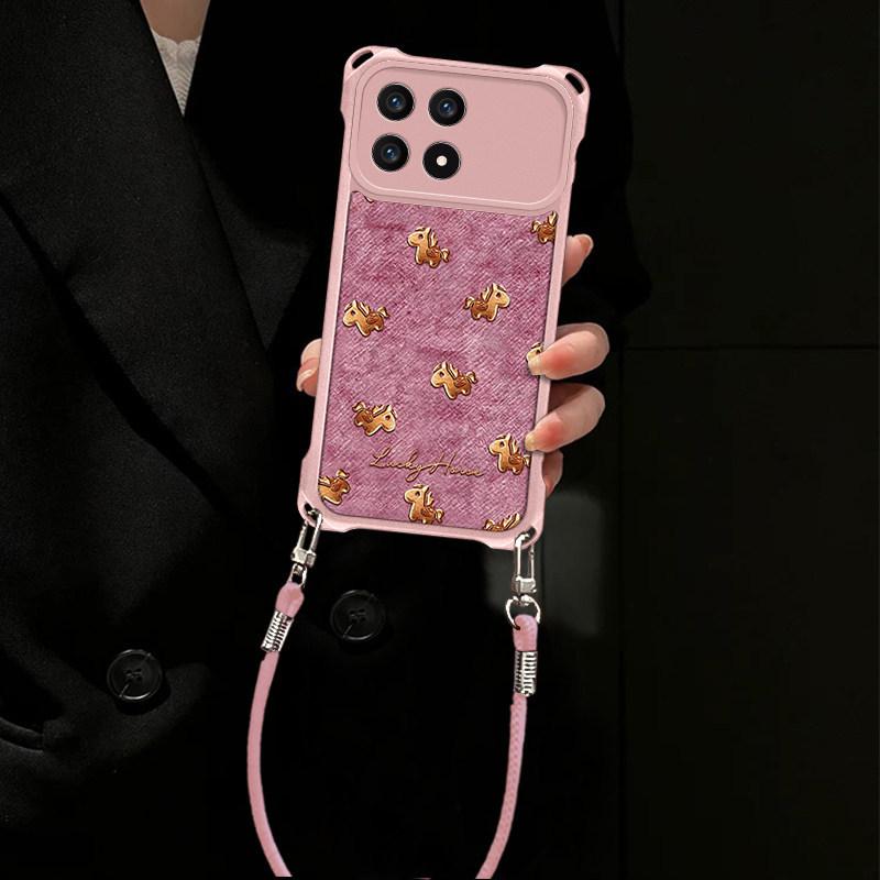 Suitable for Redmi K90 mobile phone case K80Pro protective case K70 full screen pony Redmi note15/14 new model