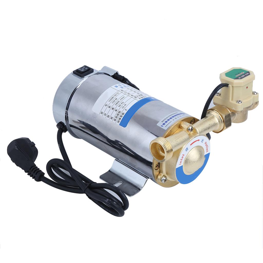 Automatische Druckerhöhungspumpe für Heimdusche Waschmaschine mit Wasserschalter 150W
