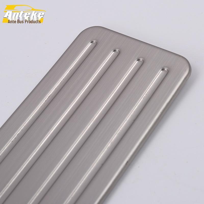 XT5 Brake, Accelerator & Rest Pedal Stainless Steel Decorative Sticker Set - Fits 16 Models