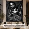 Custom Text Printed Tapestry Coraline Other Mother Pattern Large Wall Hanging Indoor Room Decor