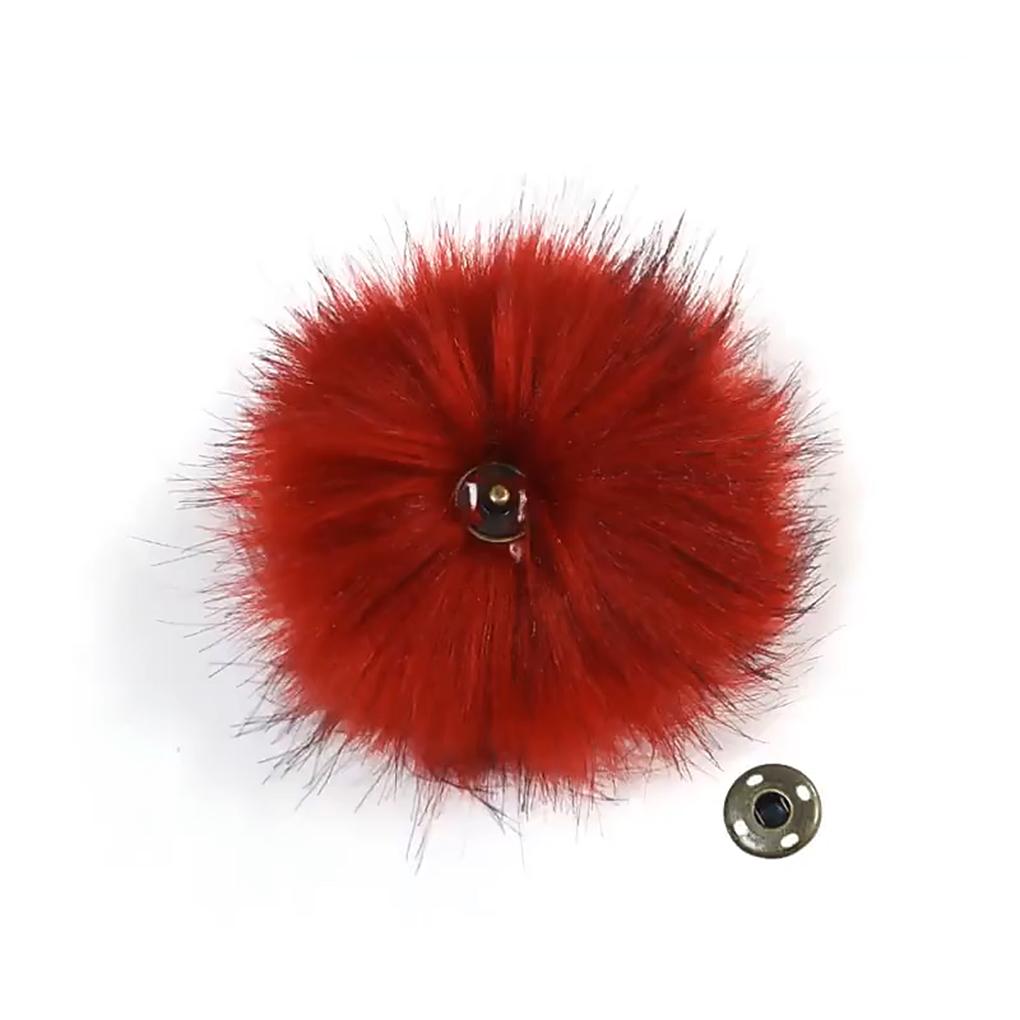 Weicher und kuscheliger Fell-Pompon Ball für vielseitige DIY-Bastelarbeiten Pompons Zubehör Pompon Ball Fell Pompon