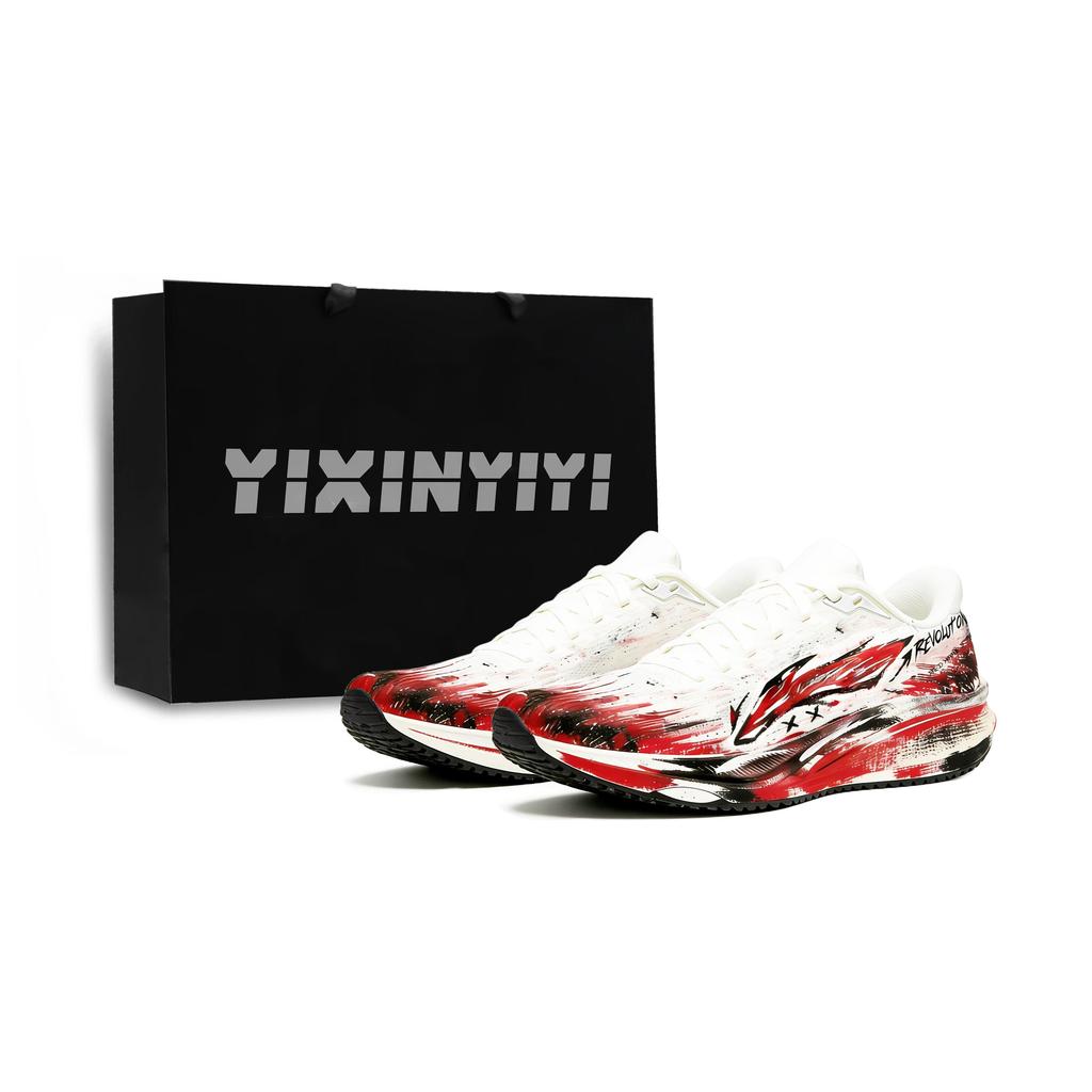 Li Ning Red Hare 9 Tlumení Odraz Odolné proti oděru Lehké Prodyšné Protiskluzové Nízké Běžecké boty ARPW003-8(Team1963-LD)