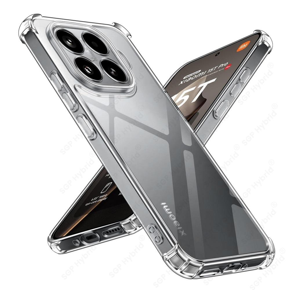 

Прозорий чохол для Xiaomi15T Xiaomi 15T 15 T Pro T15 5G 2506BPN68G, 25069PTEBG 6.83 Захист камери Ударостійкий м який чохол з ТПУ TPU&For Xiaomi 15T прозорий